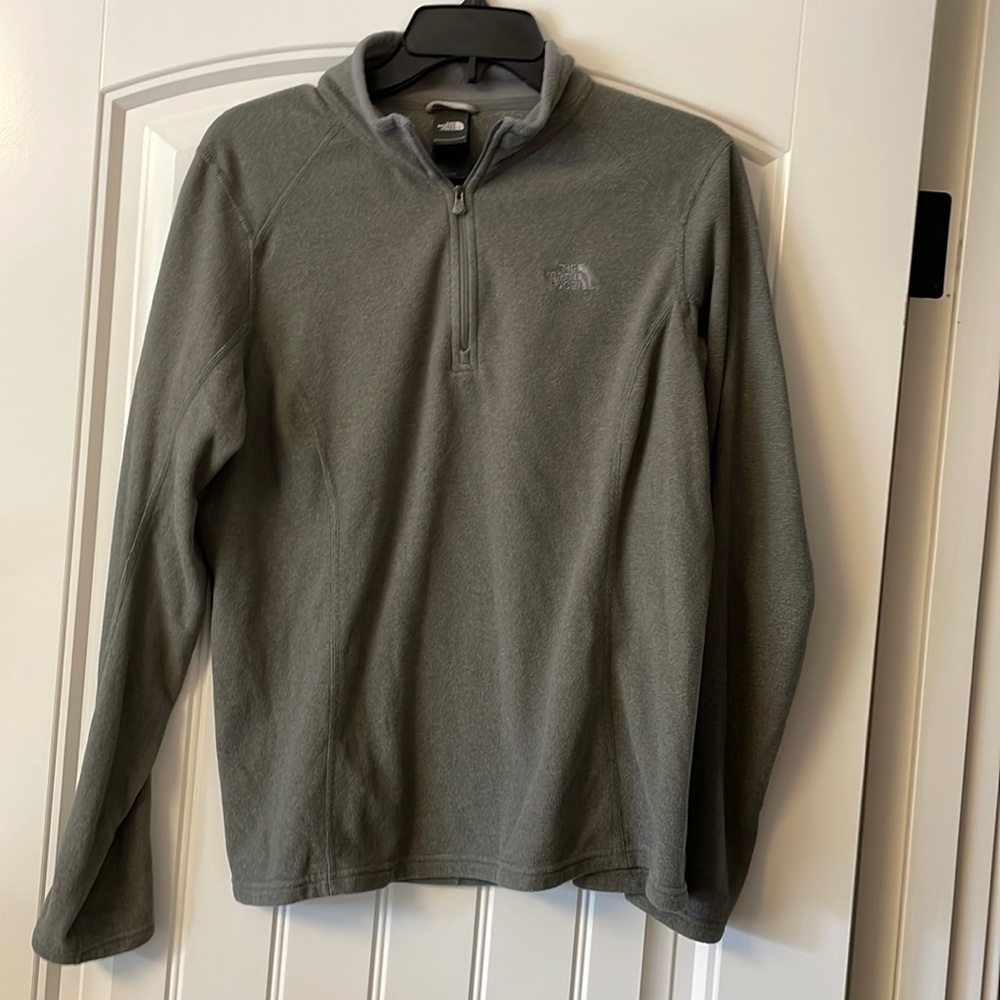 North face three-quarter zip. Large.